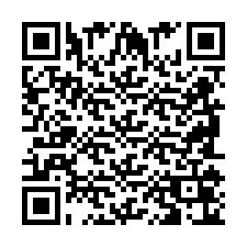 Kode QR untuk nomor Telepon +2698106058