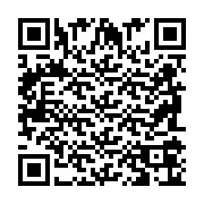 QR Code for Phone number +2698106081