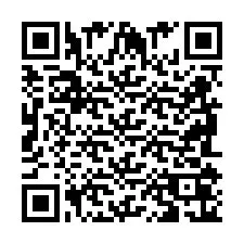 QR kód a telefonszámhoz +2698106134