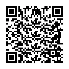 Telefon numarası için QR Kodu +2698106178