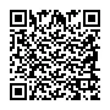 QR Code for Phone number +2698417808