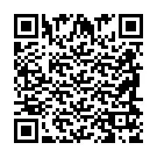 Kode QR untuk nomor Telepon +2698417811