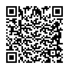 QR Code for Phone number +2698417842