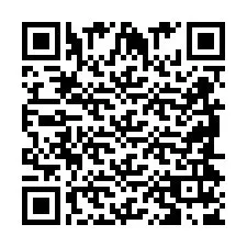 QR Code for Phone number +2698417858