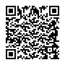 QR Code for Phone number +2698418086
