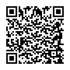 QR Code for Phone number +2698418190