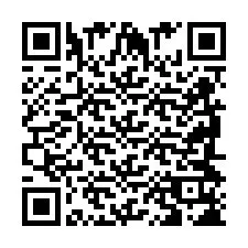 QR Code for Phone number +2698418234