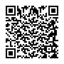 Código QR para número de telefone +2698418240