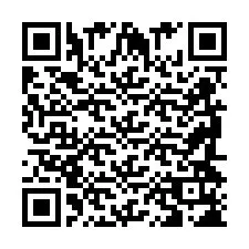 QR-код для номера телефона +2698418271