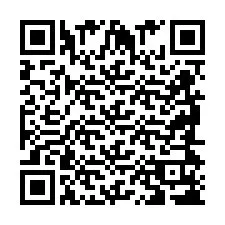 QR Code for Phone number +2698418308