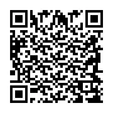 QR Code pour le numéro de téléphone +2698418320