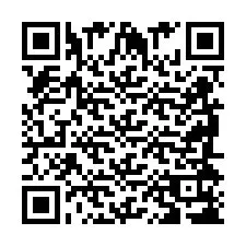 QR код за телефонен номер +2698418394