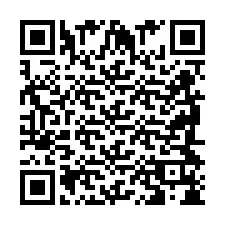 QR-Code für Telefonnummer +2698418424