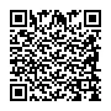 QR код за телефонен номер +2698418442