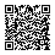 QR код за телефонен номер +2698418458