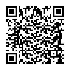 QR Code for Phone number +2698418461