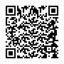 Código QR para número de telefone +2698418483