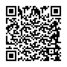 QR-code voor telefoonnummer +2698418502