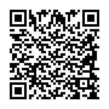 QR код за телефонен номер +2698418503