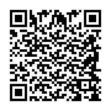 QR код за телефонен номер +2698418529