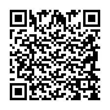 Código QR para número de teléfono +2698418560