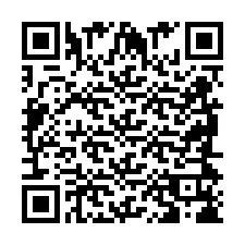 QR Code for Phone number +2698418608