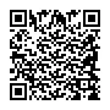 QR Code สำหรับหมายเลขโทรศัพท์ +2698418623