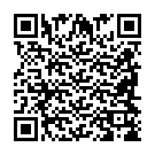 QR Code สำหรับหมายเลขโทรศัพท์ +2698418627