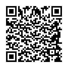 QR Code for Phone number +2698418647