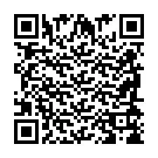 QR Code สำหรับหมายเลขโทรศัพท์ +2698418685