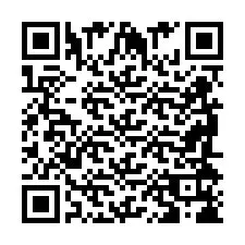 QR kód a telefonszámhoz +2698418695