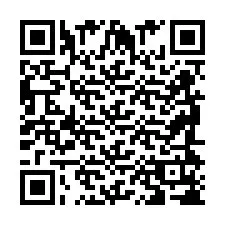 QR-code voor telefoonnummer +2698418741