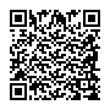 QR-Code für Telefonnummer +2698418756