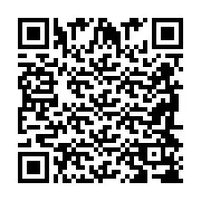 QR-Code für Telefonnummer +2698418765