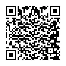 QR код за телефонен номер +2698418773