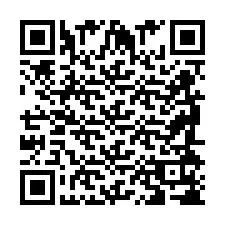 Código QR para número de telefone +2698418791