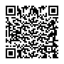 QR Code pour le numéro de téléphone +2698418800