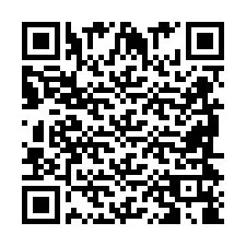 QR код за телефонен номер +2698418817