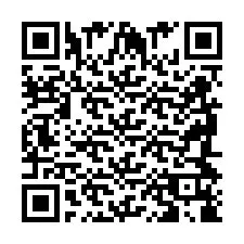 QR-code voor telefoonnummer +2698418820