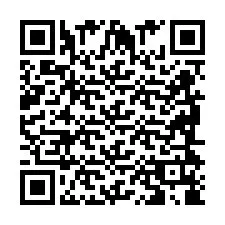 Código QR para número de telefone +2698418842