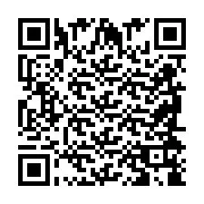 QR Code สำหรับหมายเลขโทรศัพท์ +2698418899