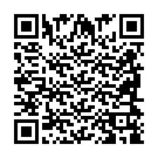 QR код за телефонен номер +2698418903