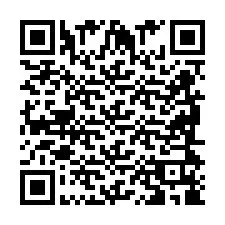 QR-code voor telefoonnummer +2698418906