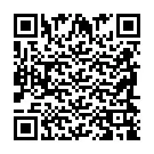 Código QR para número de telefone +2698418911