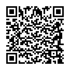 Kod QR dla numeru telefonu +2698418920