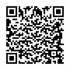 QR код за телефонен номер +2698418928