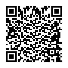 QR kód a telefonszámhoz +2698418947