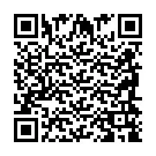 Kode QR untuk nomor Telepon +2698418950