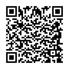 QR Code สำหรับหมายเลขโทรศัพท์ +2698418954