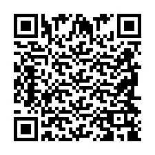 Kod QR dla numeru telefonu +2698418969